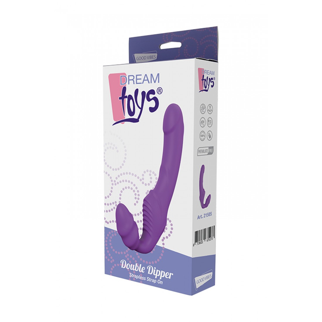 Страпон с вибрацией 