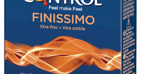 Caixa 3 Preservativos Finissimo Control Sex Shop Fruto Proibido