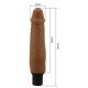 Experimente a luxúria real com este fantástico dildo de pele deslizante realista. Projetado para ser exatamente como o real, com uma cabeça bulbosa, eixo venoso e bolas firmes e texturizadas em sua base, este dildo propo