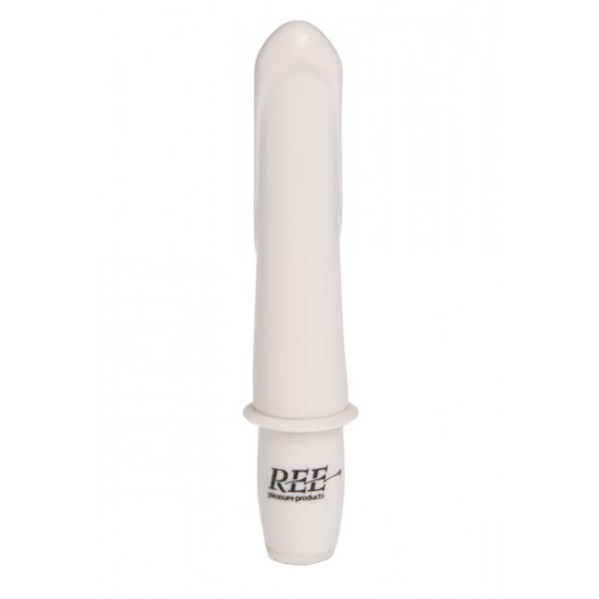 Vibrador de tamanho portátil para desfrutar de prazeres em qualquer lado. Ideal tanto para estimulação exterior como interior.Graças ao seu material rijo as vibrações propagam-se de forma intensa por todo o vibrador.Fáci