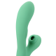 O Vibrador Loveline Rabbit possui 3 motores e 30 modos de vibração, é recarregável e à prova d'água. Possui função de sugador e movimento de língua para o estímulo do clítoris e vibração e ondas de pressão para o ponto G