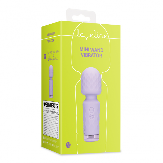 O Mini Vibrador Loveline Wand possui 10 modos de vibração, é recarregável e à prova d'água. Feito em silicone ultra macio e ABS é seguro para o corpo, este vibrador foi concebido para incontáveis horas de prazer para si