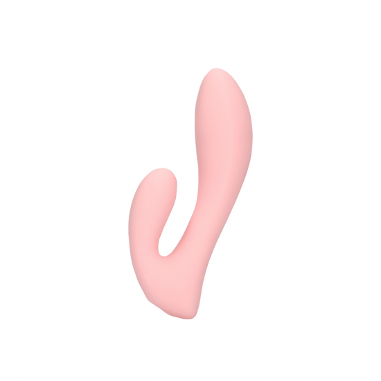 O Vibrador Loveline Rabbit possui 2 motores e mais de 10 modos de vibração, é recarregável e à prova d'água. Feito em silicone ultra macio é seguro para o corpo, este vibrador foi concebido para incontáveis horas de praz