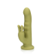 O Vibrador Loveline Rabbit possui 2 motores e 11 modos de vibração, é recarregável e à prova d'água. Possui função de movimento de rotação para o estímulo do ponto G e vibração para o clítoris. Além disso possui ventosa