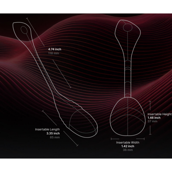 Vibrador inserível com controle por APP, o novo Lovense VULSE vos deixará sem palavras. Além das vibrações potentes possui ainda um movimento de vai-e-vem, para estímulo extra do ponto G, feito em silicone de alta qualid