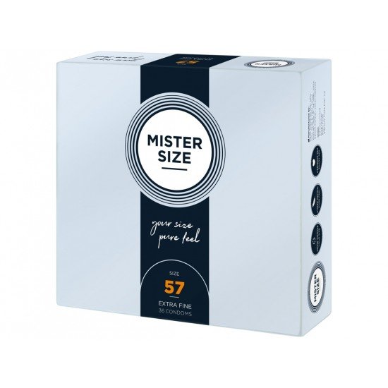 Mister Size 57 mm 36 pack