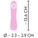 Mini vibrador da 4ª geração de CutiesVibrações poderosas e profundas em 10 modosBotão de pedra preciosa cintilante em forma de coraçãoFácil de usarDesign de onda purista e suaveFlexível – adapta-se perfeitamenteSilicone