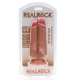 O RealRock foi projetado para permitir que você se divirta ao máximo. Um dildo firme e macio ao toque, de aspeto natural e do tamanho certo. Suas veias realistas proporcionam estímulo extra no interior. A ventosa permite