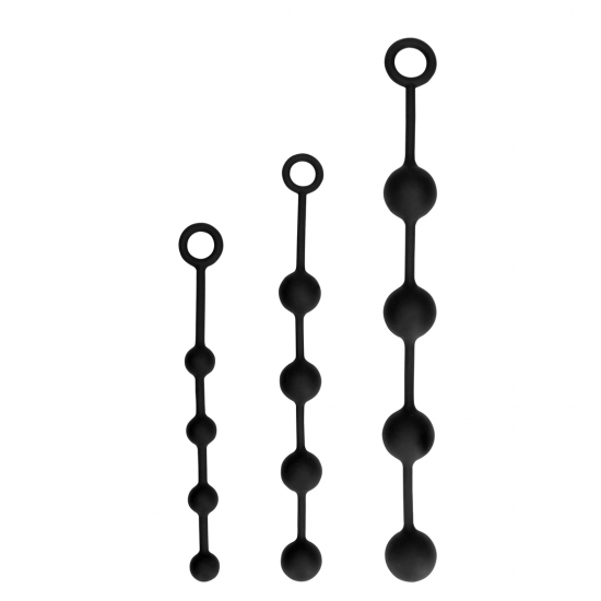 Projetadas com quatro esferas, as Bolas Anais de Silicone -Grandes-  permitem explorar e personalizar a sensação de penetração ideal ao seu gosto. Esteja você apimentando um relacionamento ou se entregando à explora