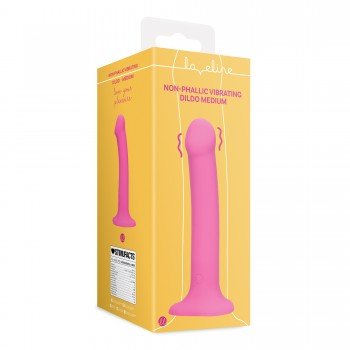 Non-Phallic Dildo Vib. - Medium - Powerful Pink