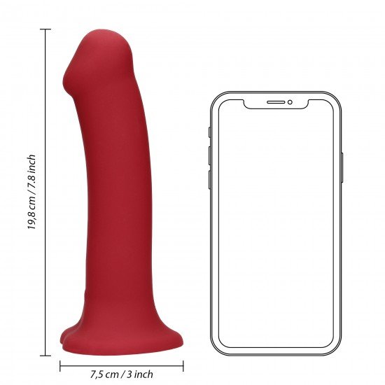 Satisfaça seus próprios desejos ou os do seu parceiro com este grande dildo vibratório, este dildo pode ser usado por indivíduos de qualquer gênero ou orientação sexual para aumentar o prazer sexual. Compatível com arnês