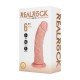 Divirta-se ao máximo com este dildo vibratório firme e macio ao toque, da RealRock®. Suas veias realistas de aparência natural no eixo, combinadas com o tamanho certo e design semelhante à pele, dão a você estimulação ex