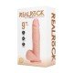 Divirta-se ao máximo com este dildo vibratório firme e macio ao toque, da RealRock®. Suas veias realistas de aparência natural no eixo, combinadas com o tamanho certo e design semelhante à pele, dão a você estimulação ex