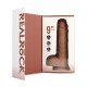 Divirta-se ao máximo com este dildo vibratório firme e macio ao toque, da RealRock®. Suas veias realistas de aparência natural no eixo, combinadas com o tamanho certo e design semelhante à pele, dão a você estimulação ex