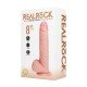 Divirta-se ao máximo com este dildo vibratório firme e macio ao toque, da RealRock®. Suas veias realistas de aparência natural no eixo, combinadas com o tamanho certo e design semelhante à pele, dão a você estimulação ex