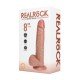 Divirta-se ao máximo com este dildo vibratório firme e macio ao toque, da RealRock®. Suas veias realistas de aparência natural no eixo, combinadas com o tamanho certo e design semelhante à pele, dão a você estimulação ex