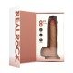 Divirta-se ao máximo com este dildo vibratório firme e macio ao toque, da RealRock®. Suas veias realistas de aparência natural no eixo, combinadas com o tamanho certo e design semelhante à pele, dão a você estimulação ex