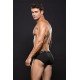 Cueca baixa com elastico Envy Preto, L/XL