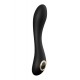 O vibrador Natasha da coleção Prestige da Dream Toys é um vibrador preto com um elegante botão em forma de diamante e uma cabeça bastante grande e flexível. O corpo do brinquedo é ligeiramente flexível. Equipado com um p