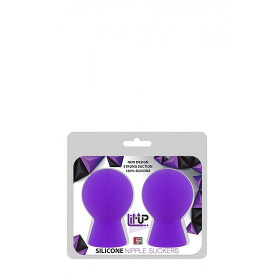 Apliques de Sucção para Mamilos Roxo S