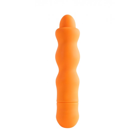 Acabou de encontrar o seu melhor e maior amigo!Vibrador em silicone, com 10 ritmos dinâmicos de vibração e corpo flexível. Com design apaixonante, corpo ondulado e ponta detalhada para uma estimulação exacta e infa