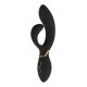 O vibrador Amelie da coleção Elite da Dream Toys é um vibrador preto com detalhes elegantes em dourado. A sua forma curva e cabeça bastante grande e flexível tornam-no ideal para uma estimulação intensamente prazerosa do