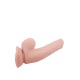 Este dildo de densidade dupla Mr Dixx de 7,9 polegadas tem um núcleo firme com uma parte externa mais macia e natural. Isso é chamado de densidade dupla e aumenta a experiência durante o uso: a penetração parecerá ser re