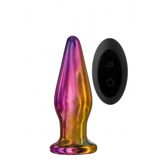 Os plug de vidro são ótimos. Plug vibratórios são emocionantes. Então, por que não combinar essas propriedades em um plug de vidro vibratório para ainda mais prazer!Este plug anal Glamour Glass é feito de vidro borossili