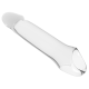 A extensão transparente do pênis do Ramrod proporciona maior comprimento e circunferência, além de excitação visual. A manga confortável e flexível é feita de TPE inodoro e seguro para o corpo.  Comprimento total 20