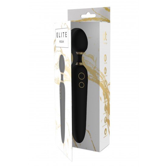 Apresentando a fusão definitiva de elegância e êxtase: o deslumbrante Elite Dual Wand Vibe! Experimente a versatilidade de duas pontas habilmente trabalhadas, cada uma projetada para proporcionar satisfação incomparável.