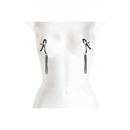 Bound Nipple Clamps são para sensações eróticas e estimulantes. Fabricadas em metal sem níquel, as pinças Bound possuem pontas de silicone para melhor conforto e ajuste. Disponível em vários formatos e cores. F