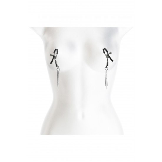 Bound Nipple Clamps são para sensações eróticas e estimulantes. Fabricadas em metal sem níquel, as pinças Bound possuem pontas de silicone para melhor conforto e ajuste. Disponível em vários formatos e cores. F