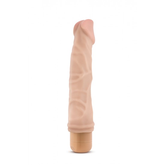 Seja um bom anfitrião e receba de braços abertos o Mr. Skin em sua casa!Vibrador realista com cabeça e corpo proeminente. Com botão rotativo na base para navegar entre as potentes e profundas vibrações multivelocidades.À