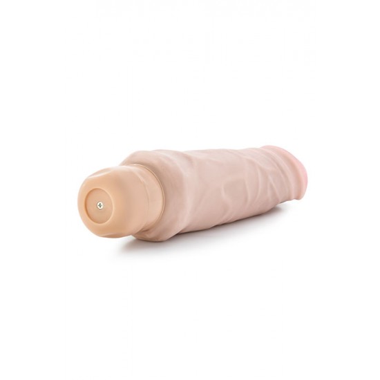 Para quem gosta bem ao natural!Vibrador sensual com toque e aspecto surpreendentemente real e multivelocidades. Com uma camada exterior suave e um eixo interno firme e flexível ao mesmo tempo, para se adaptar de forma pe