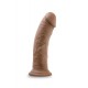 Para quem gosta ao natural!Dildo sensual com toque e aspecto surpreendentemente real. Com uma camada exterior suave e um eixo interno firme e flexível ao mesmo tempo, para se adaptar de forma perfeita às curvas do