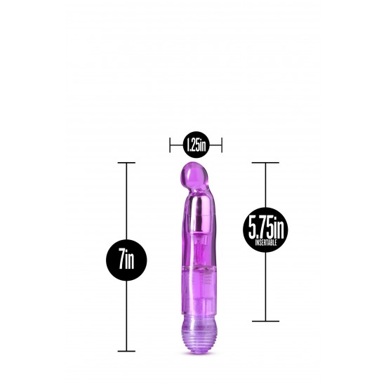 Esta vibe Rumba estilosa e sexy está pronta para dançar! Desfrute de vibrações multi-velocidade ajustáveis com este vibrador de vibração suave com cabeça curva para estimulação máxima, mas suave e flexível para atingir T