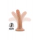 Os Dildos Posable Dr. Skin Plus são incrivelmente realistas e vêm com um eixo articulável que mantém a posição desejada dentro do seu corpo para conforto durante o jogo, adaptando-se para o seu prazer. Sensa Feel Pl