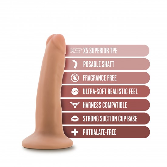 Os Dildos Posable Dr. Skin Plus são incrivelmente realistas e vêm com um eixo articulável que mantém a posição desejada dentro do seu corpo para conforto durante o jogo, adaptando-se para o seu prazer. Sensa Feel Pl