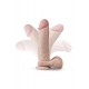 Os Dildos Posable Dr. Skin Plus são incrivelmente realistas e vêm com um eixo articulável que mantém a posição desejada dentro do seu corpo para conforto durante o jogo, adaptando-se para o seu prazer. Sensa Feel Pl