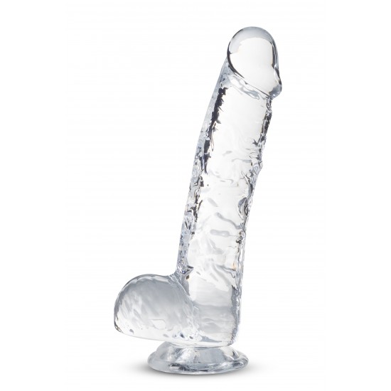 Para uma sensação real, o Dildo Cristalino Naturally Yours 6" visa agradar. É esculpido à mão para um efeito realista, com a quantidade certa de firmeza e flexibilidade. A base da ventosa gruda em quase qualquer superfíc