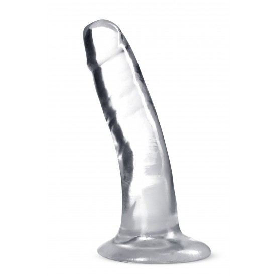 Blush B Yours Plus Hard n’ Happy is a realistic dildo with a slight curve for G-spot and P-spot stimulation, and a sturdy suction cup base that holds to any smooth flat surface for solo time. Or partner up for strap-on h