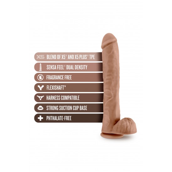 AU NATUREL DADDY 14 DILDO MOCHA