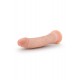 DR. SKIN PLUS 9 INCH POSABLE DILDO VANILLA