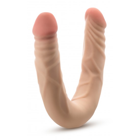 O  Dong Duplo Posável de 14 polegadas do Dr. Skin Plus oferece uma dose dupla de prazer, oferecendo exatamente o que o médico receitou. Projetado para o máximo conforto, este dildo de ponta dupla apresenta um e