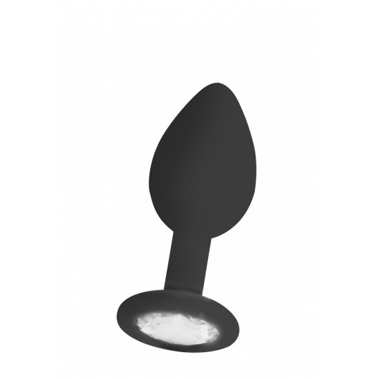 Desfrute de uma estimulação maravilhosa!Com este plug anal de peso e formato clássico consiga um prazer que só os clássicos lhe proporcionam. Feito a partir de silicone de alta qualidade, com um corpo flexível para uma u