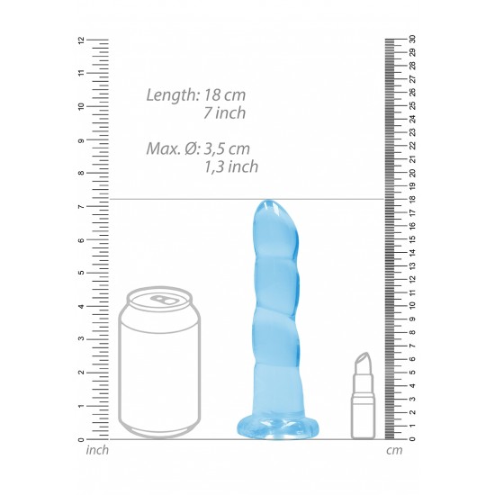 Pronto para um orgasmo CRYSTAL CLEAR? Alcance o seu melhor clímax em grande estilo com estes vibradores transparentes de formato bonito. Este dildo pode ver através de si e saberá exatamente como gosta. Este dildo é adeq