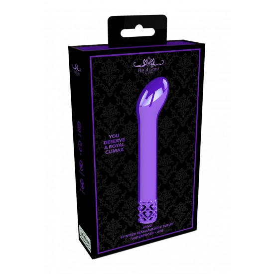 O acabamento elegante metálico faz deste vibrador a joia da coroa de qualquer coleção. A ponta curva do JEWEL é perfeita para prazeres internos ou externos. O design magnético e totalmente recarregável do motor da Nova G