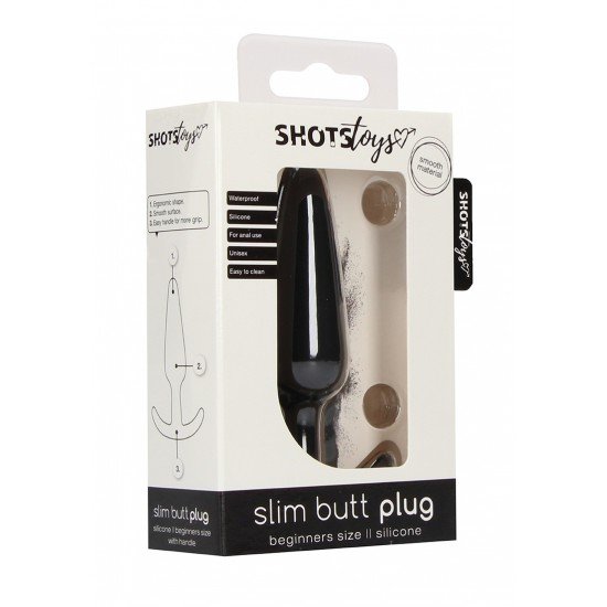 Plug anal pequeno Preto