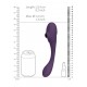 O vibrador dobrável Pulse Wave e Airwave de extremidade dupla Mirai é uma diversão única. Com dois motores de vibração e pulso NG F1 de 10 funções controladas independentemente (um em cada extremidade), pode estimul