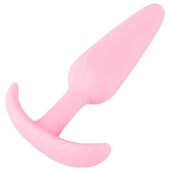 Plug anal pequeno em forma de conePonta suave e estreitaRolha larga e seguraFlexível para uma sensação confortável quando usadoSilicone com textura Silk TouchPerfeito para iniciantes em erotismo anal O plug perfeito para